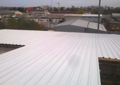 Industrijski objekti – priprema krovišta i montaža limenog pokrova