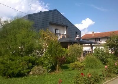 Obiteljske kuće – konstrukcija krovišta i montaža limenog pokrova