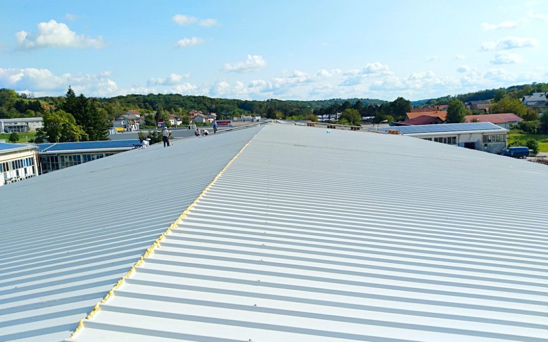 Industrijski objekti – montaža limenog pokrova
