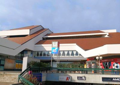 Poslovna zgrada Gotes – Sveti Ivan Zelina – priprema krovišta i montaža limenog pokrova