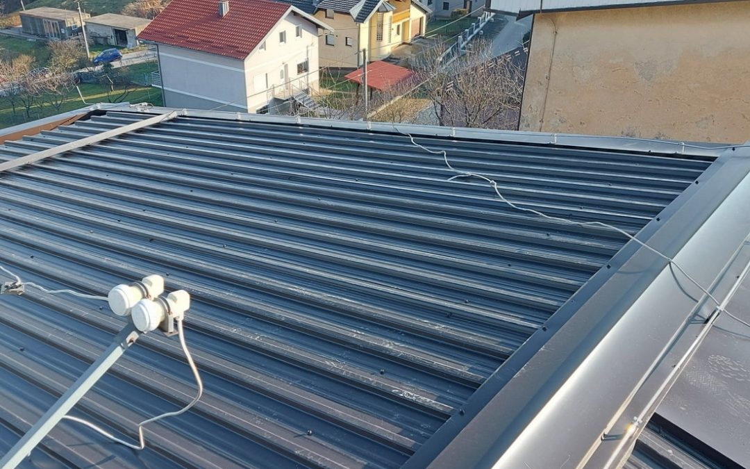 Stambena zgrada – Sveti Ivan Zelina – zamjena i sanacija limenog pokrova
