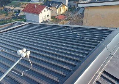 Stambena zgrada – Sveti Ivan Zelina – zamjena i sanacija limenog pokrova