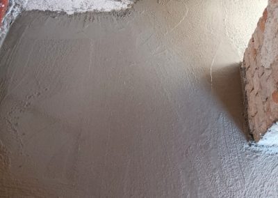 Konstrukcijska obnova kapele sv. Antuna – Dvorišće – izrada ojačanja temelja stupova zvonika