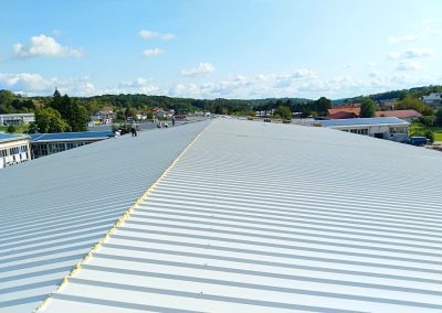 Industrijski objekti – montaža limenog pokrova